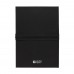 Kit presente de caderno capa dura com caneta garrafa Swiss Peak 